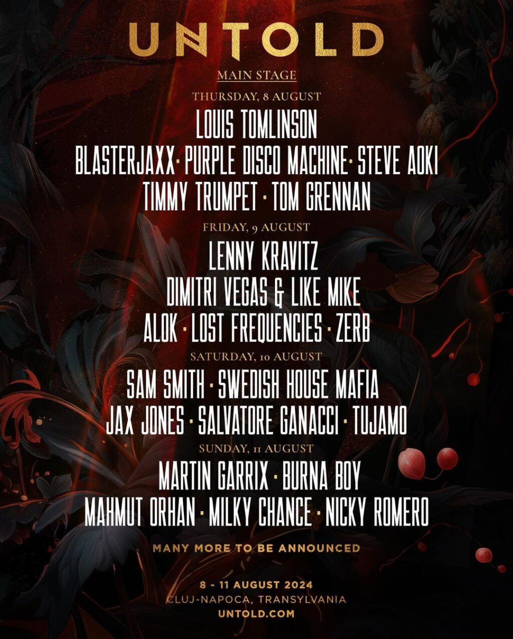Line Up Untold