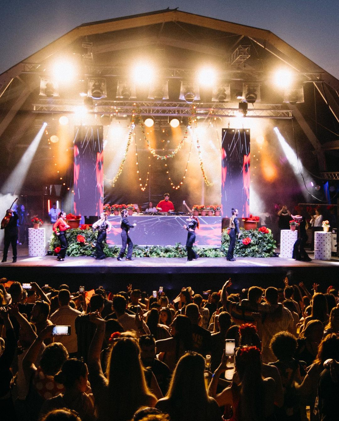 Techno flamenco open air