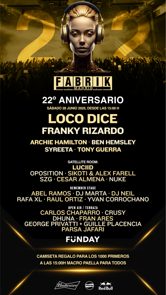 Fabrik 22 Aniversario